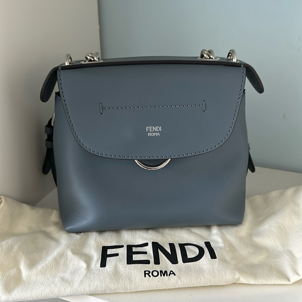 Fendi Back To School Backpack Leather mini